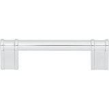 Top Knobs - Newburn Pull 3 3/4 Inch (c-c) Polished Chrome - Polished Chrome