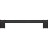 Top Knobs - Newburn Pull 6  5/16 Inch (c-c) Flat Black - Flat Black