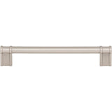 Top Knobs - Newburn Pull 6  5/16 Inch (c-c) Brushed Satin Nickel - Brushed Satin Nickel