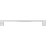 Top Knobs - Newburn Pull 8 13/16 Inch (c-c) Polished Chrome - Polished Chrome