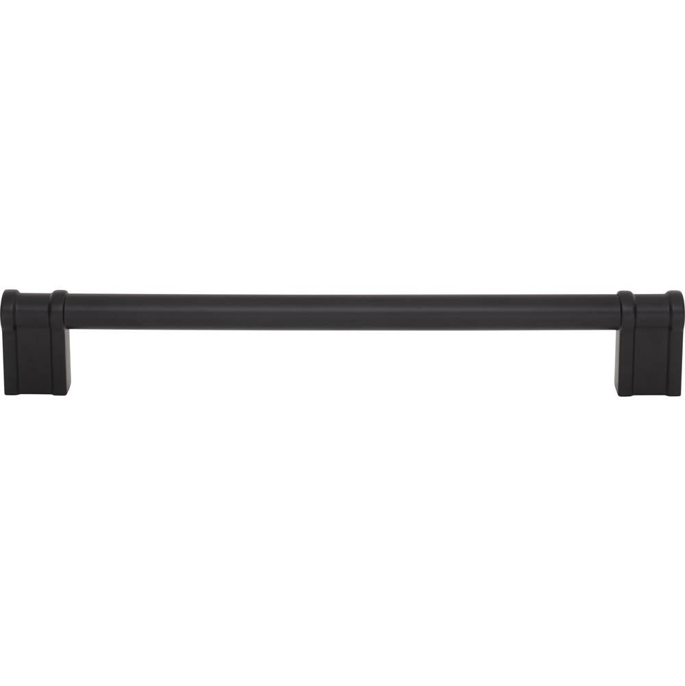 Top Knobs - Newburn Appliance Pull 12 Inch (c-c) Flat Black - Flat Black