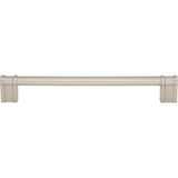 Top Knobs - Newburn Appliance Pull 12 Inch (c-c) Brushed Satin Nickel - Brushed Satin Nickel