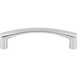 Top Knobs - Griggs Pull 3 3/4 Inch (c-c) Polished Chrome - Polished Chrome