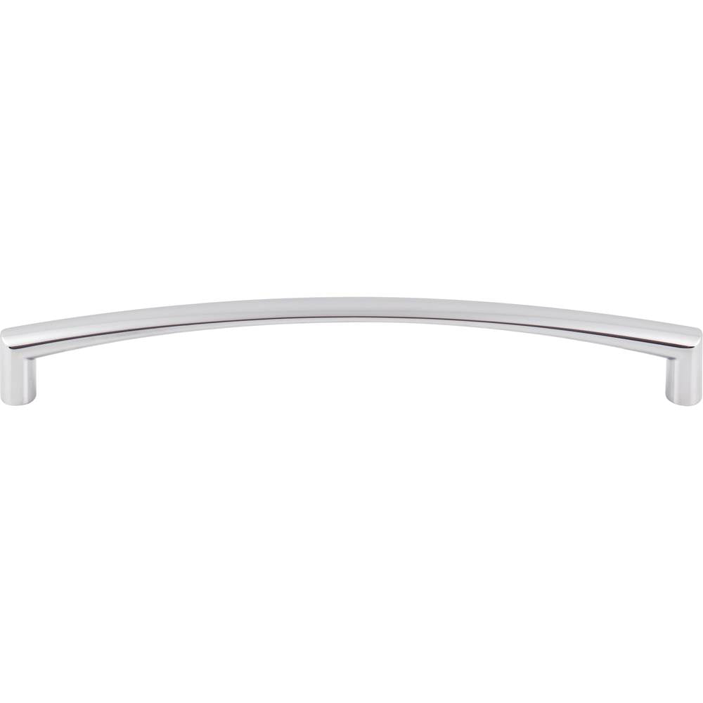 Top Knobs - Griggs Pull 7 9/16 Inch (c-c) Polished Chrome - Polished Chrome