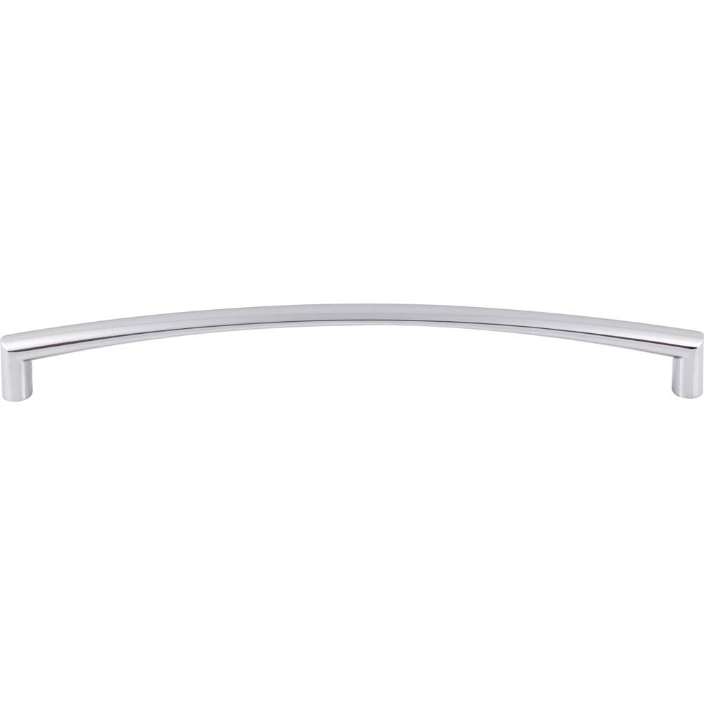 Top Knobs - Griggs Pull 8 13/16 Inch (c-c) Polished Chrome - Polished Chrome