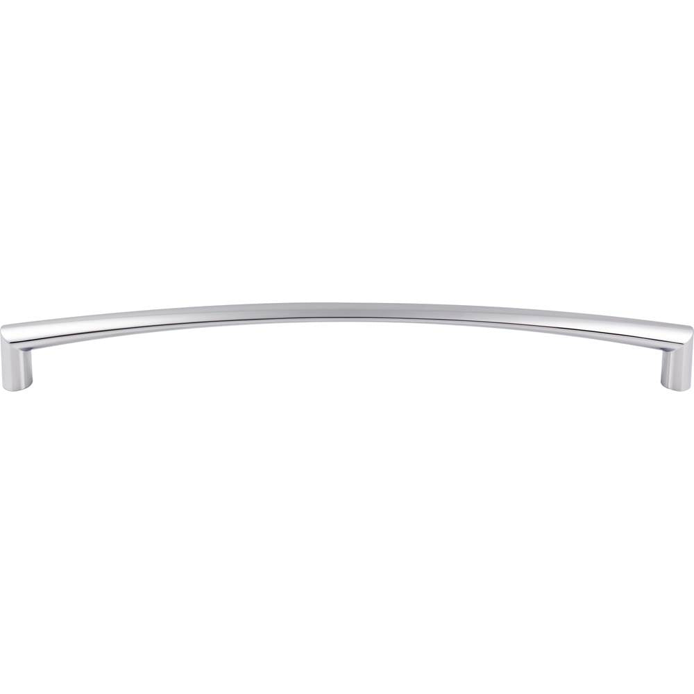 Top Knobs - Griggs Appliance Pull 18 Inch (c-c) Polished Chrome - Polished Chrome