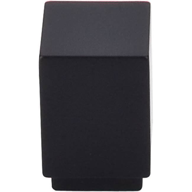 Top Knobs - Linear Square Knob 3/4 Inch Flat Black - Flat Black