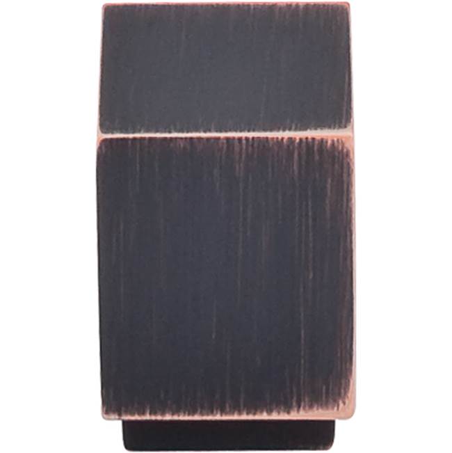 Top Knobs - Linear Square Knob 3/4 Inch Tuscan Bronze - Tuscan Bronze