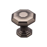 Top Knobs - Chalet Knob 1 1/8 Inch Ash Gray - Ash Gray