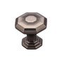 Top Knobs - Chalet Knob 1 1/8 Inch Ash Gray - Ash Gray