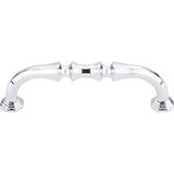 Top Knobs - Chalet Pull 3 3/4 Inch (c-c) Polished Chrome - Polished Chrome