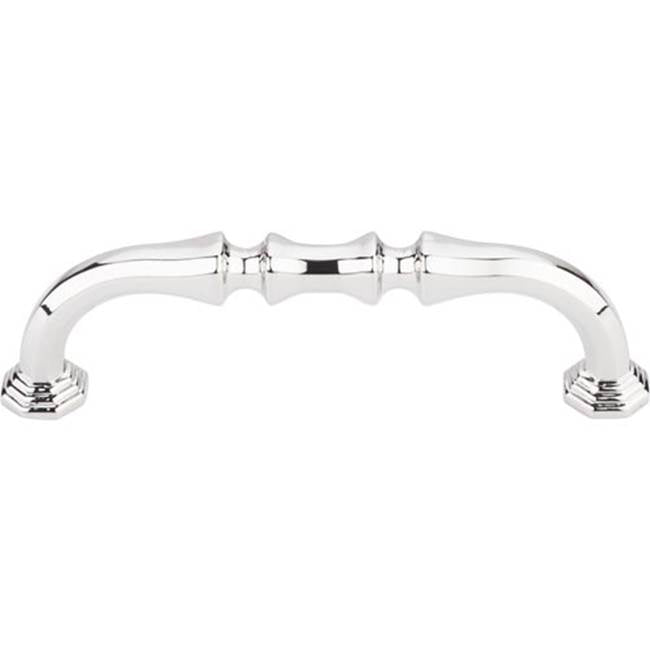 Top Knobs - Chalet Pull 3 3/4 Inch (c-c) Polished Nickel - Polished Nickel