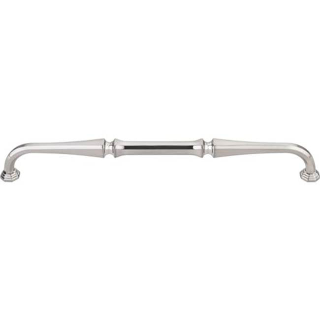 Top Knobs - Chalet Pull 9 Inch (c-c) Brushed Satin Nickel - Brushed Satin Nickel