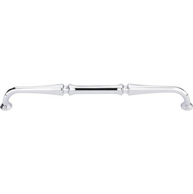 Top Knobs - Chalet Pull 9 Inch (c-c) Polished Chrome - Polished Chrome