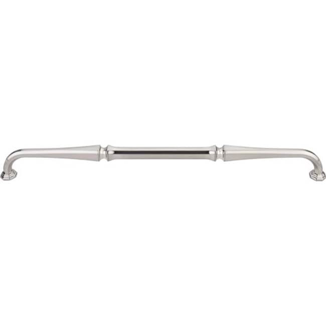 Top Knobs - Chalet Pull 12 Inch (c-c) Brushed Satin Nickel - Brushed Satin Nickel