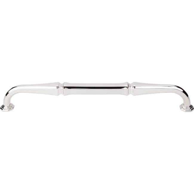 Top Knobs - Chalet Appliance Pull 12 Inch (c-c) Polished Nickel - Polished Nickel