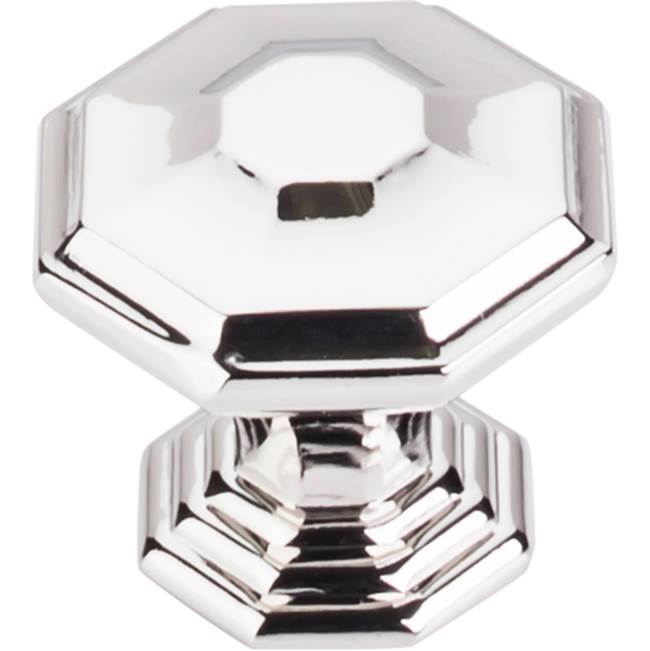 Top Knobs - Chalet Knob 1 1/2 Inch Polished Nickel - Polished Nickel