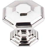 Top Knobs - Chalet Knob 1 1/2 Inch Polished Nickel - Polished Nickel