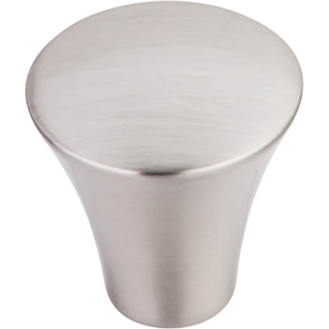 Top Knobs - Shrewsbury Knob 1 1/8 Inch Brushed Satin Nickel - Brushed Satin Nickel