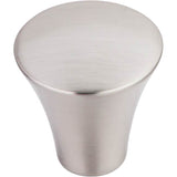 Top Knobs - Shrewsbury Knob 1 1/8 Inch Brushed Satin Nickel - Brushed Satin Nickel