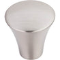 Top Knobs - Shrewsbury Knob 1 1/8 Inch Brushed Satin Nickel - Brushed Satin Nickel