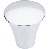 Top Knobs - Shrewsbury Knob 1 1/8 Inch Polished Chrome - Polished Chrome