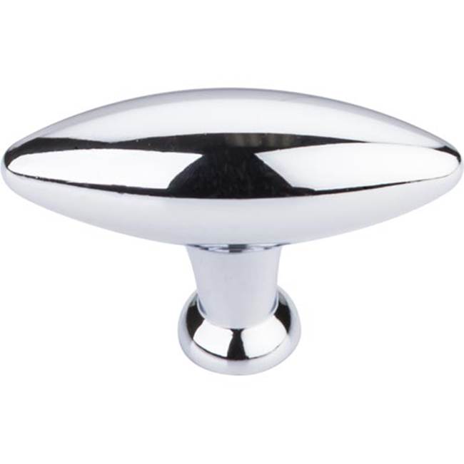 Top Knobs - Shrewsbury Small T-Handle 2 5/16 Inch Polished Chrome - Polished Chrome