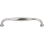 Top Knobs - Shrewsbury D Pull 6 5/16 Inch (c-c) Brushed Satin Nickel - Brushed Satin Nickel