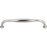 Top Knobs - Shrewsbury D Pull 7 1/2 Inch (c-c) Brushed Satin Nickel - Brushed Satin Nickel