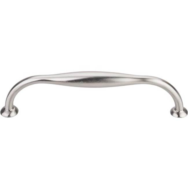 Top Knobs - Shrewsbury D Pull 5 1/16 Inch (c-c) Brushed Satin Nickel - Brushed Satin Nickel