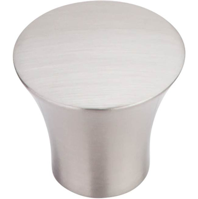 Top Knobs - Shrewsbury Knob 1 5/16 Inch Brushed Satin Nickel - Brushed Satin Nickel