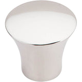 Top Knobs - Shrewsbury Knob 1 5/16 Inch Polished Nickel - Polished Nickel