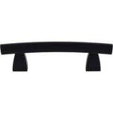 Top Knobs - Arched Pull 3 Inch (c-c) Flat Black - Flat Black