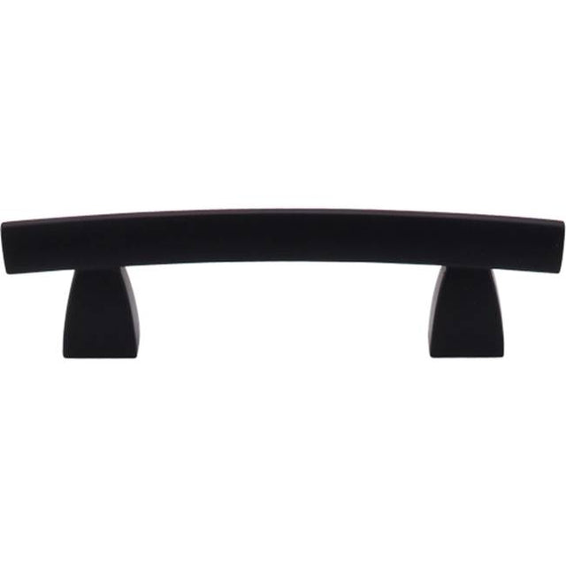 Top Knobs - Arched Pull 3 Inch (c-c) Flat Black - Flat Black