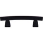 Top Knobs - Arched Pull 3 Inch (c-c) Flat Black - Flat Black