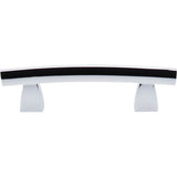 Top Knobs - Arched Pull 3 Inch (c-c) Polished Chrome - Polished Chrome