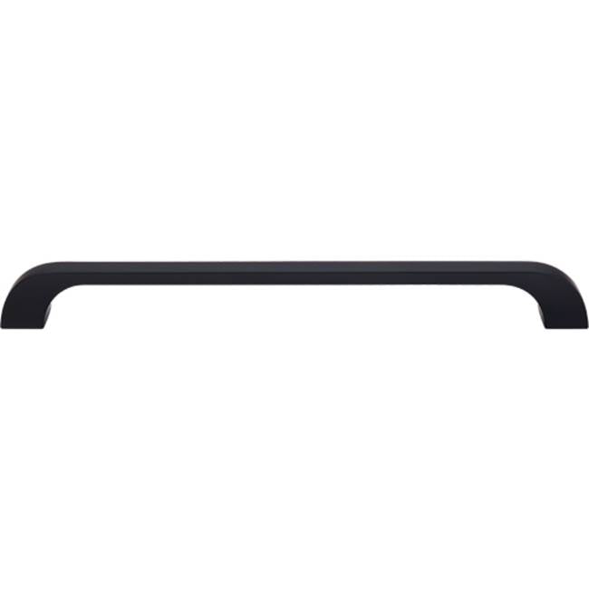 Top Knobs - Neo Appliance Pull 12 Inch (c-c) Flat Black - Flat Black