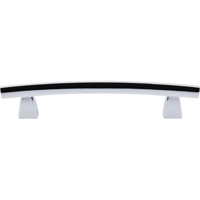 Top Knobs - Arched Pull 5 Inch (c-c) Polished Chrome - Polished Chrome