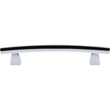 Top Knobs - Arched Pull 5 Inch (c-c) Polished Chrome - Polished Chrome