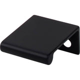 Top Knobs - Europa Tab Pull 5/8 Inch (c-c) Flat Black - Flat Black