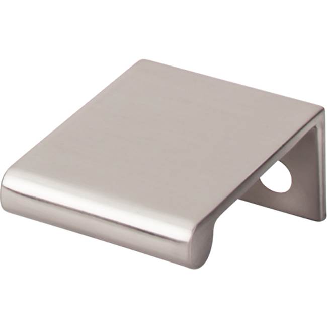Top Knobs - Europa Tab Pull 5/8 Inch (c-c) Brushed Satin Nickel - Brushed Satin Nickel