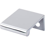 Top Knobs - Europa Tab Pull 5/8 Inch (c-c) Polished Chrome - Polished Chrome
