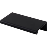 Top Knobs - Europa Tab Pull 2 Inch (c-c) Flat Black - Flat Black