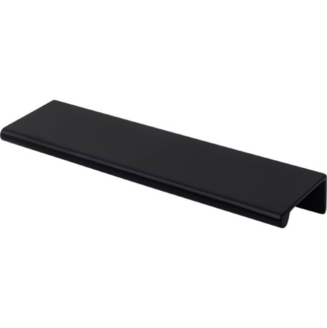 Top Knobs - Europa Tab Pull 5 Inch (c-c) Flat Black - Flat Black