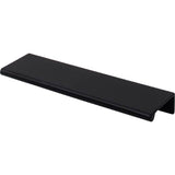 Top Knobs - Europa Tab Pull 5 Inch (c-c) Flat Black - Flat Black