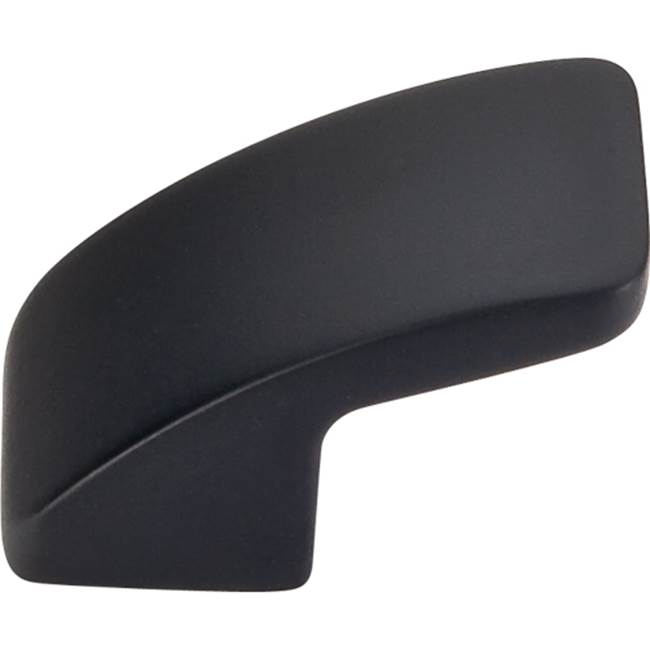 Top Knobs - Thumb Knob 3/4 Inch Flat Black - Flat Black