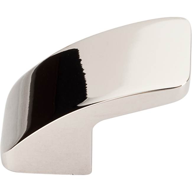 Top Knobs - Thumb Knob 3/4 Inch Polished Nickel - Polished Nickel