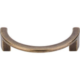 Top Knobs - Half Circle Open Pull 3 1/2 Inch (c-c) German Bronze - German Bronze