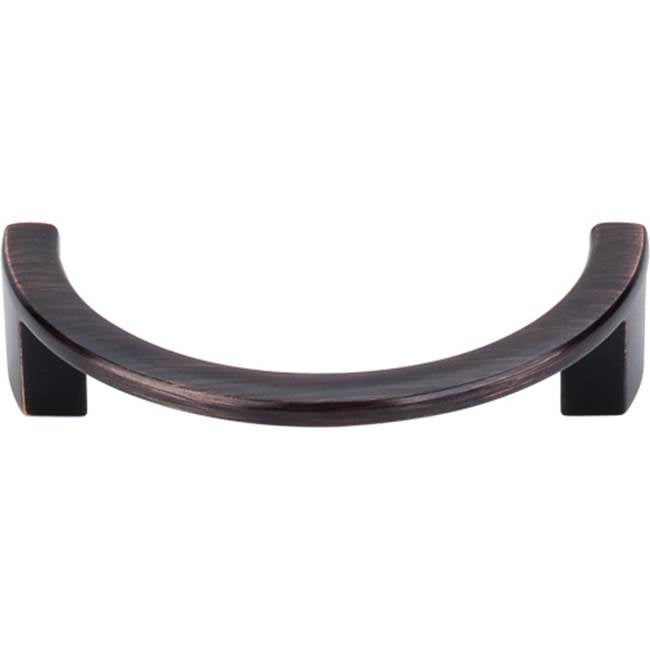 Top Knobs - Half Circle Open Pull 3 1/2 Inch (c-c) Tuscan Bronze - Tuscan Bronze