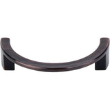 Top Knobs - Half Circle Open Pull 3 1/2 Inch (c-c) Tuscan Bronze - Tuscan Bronze